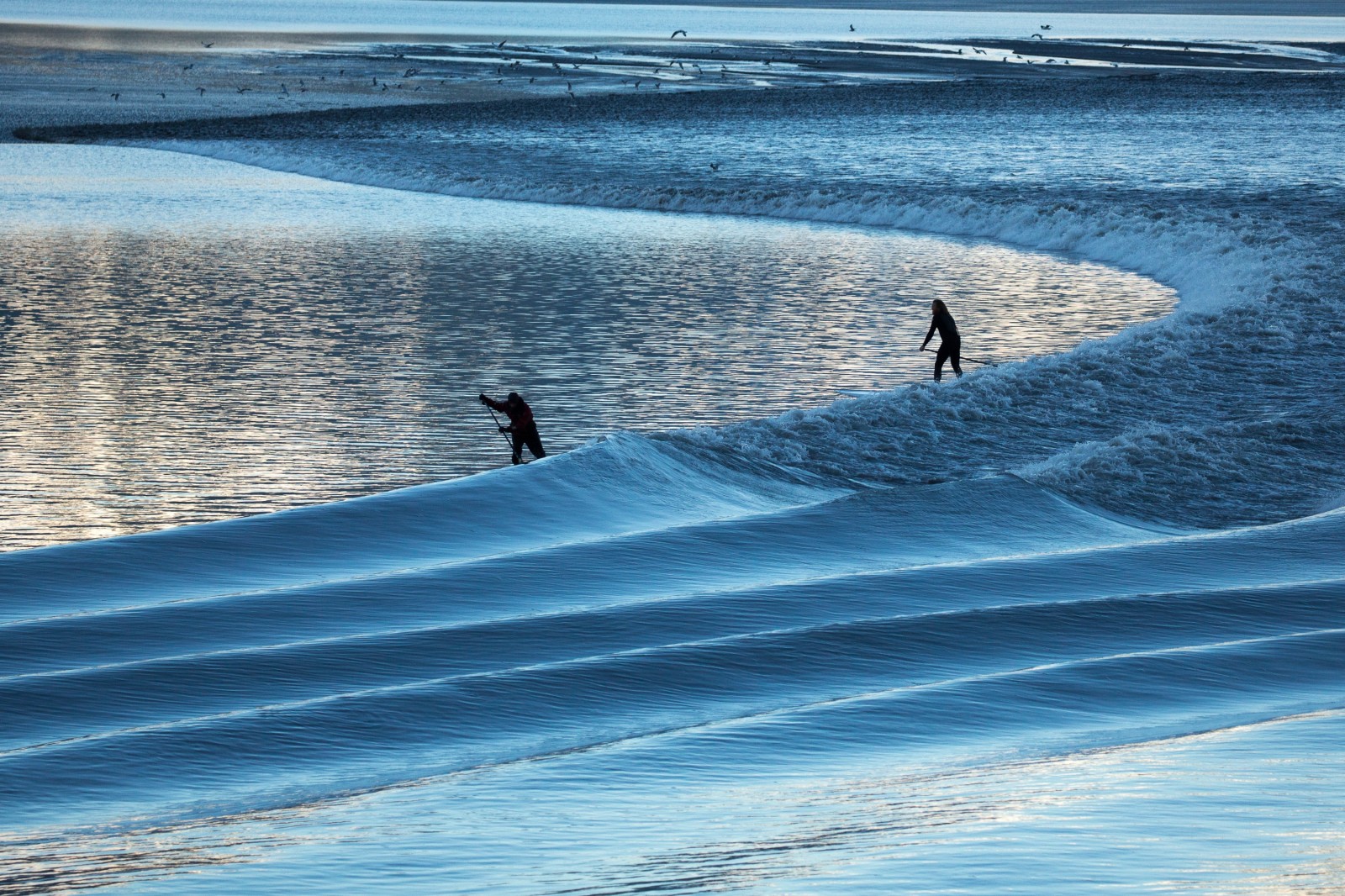 The Thrill of Witnessing a Bore Tide along Turnagain Arm